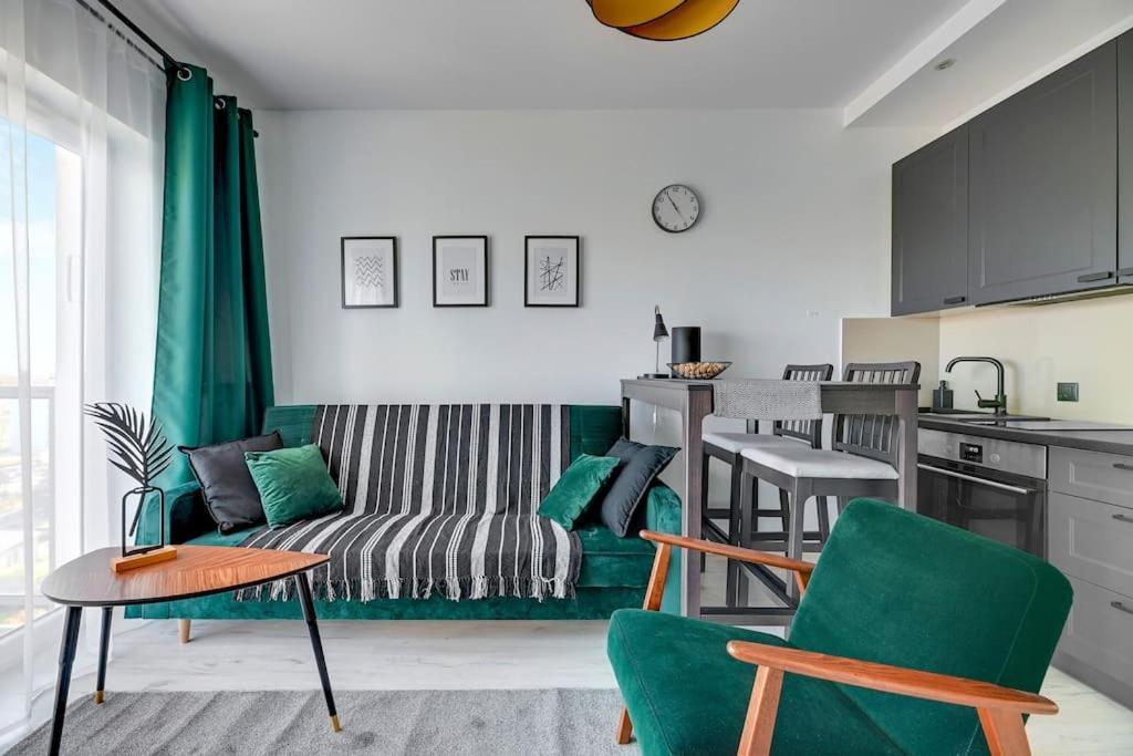 Albatross Tower - Apartament W Centrum Przymorza By Grand Apartments 格但斯克 外观 照片